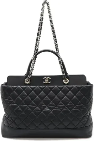 CHANEL Pre-owned, Kobieta, Czarny, ONE SIZE, Skóra, Pre-owned Leather totes