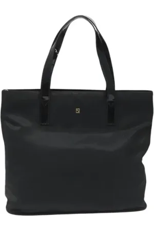 Fendi Pre-owned, Kobieta, Czarny, ONE SIZE, Nylon, Pre-owned Nylon handbags
