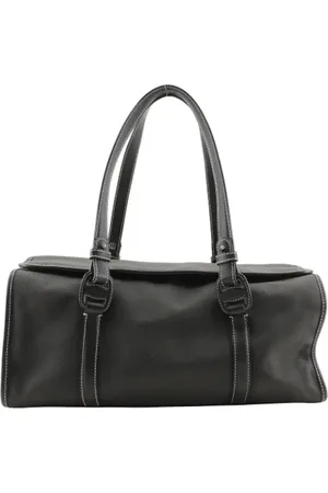 Salvatore Ferragamo Pre-owned, Kobieta, Czarny, ONE SIZE, Pre-owned Canvas handbags