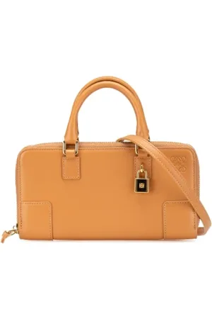 Loewe Pre-owned, Kobieta, brązowy, ONE SIZE, Skóra, Pre-owned Skórzane torebki