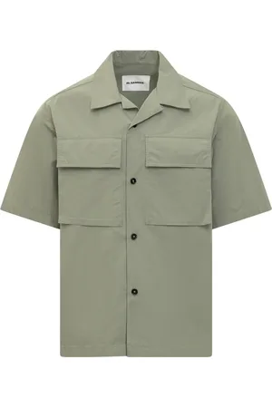 Jil Sander Koszule, Mężczyzna, Zielony, M, Stylowa Kolekcja Koszul