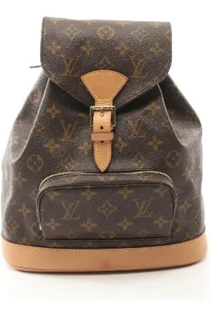 LOUIS VUITTON Pre-owned, Kobieta, brązowy, ONE SIZE, Skóra, Pre-owned Canvas backpacks