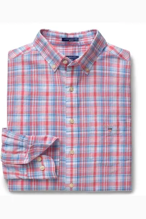 GANT Koszule, Mężczyzna, Wielobarwność, L, Indian Madras Casual Shirt
