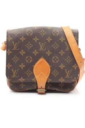 LOUIS VUITTON Pre-owned, Kobieta, brązowy, ONE SIZE, Skóra, Pre-owned płócienne torby Louis Vuitton