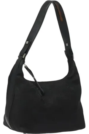 Salvatore Ferragamo Pre-owned, Kobieta, Czarny, ONE SIZE, Pre-owned Canvas handbags
