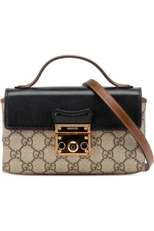 Gucci Pre-owned, Kobieta, Beżowy, ONE SIZE, Pre-owned Fabric gucci-bags