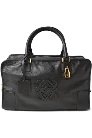 Loewe Pre-owned, Kobieta, Czarny, ONE SIZE, Skóra, Pre-owned Skórzane torebki
