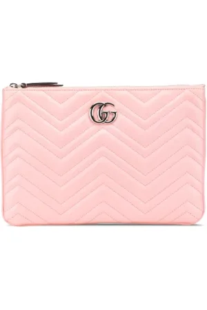 Gucci Pre-owned, Kobieta, Różowy, ONE SIZE, Skóra, Pre-owned Leather clutches