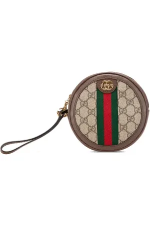 Gucci Pre-owned, Kobieta, Beżowy, ONE SIZE, Skóra, Pre-owned Fabric clutches