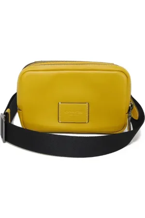Coach Pre-owned, Kobieta, Żółty, ONE SIZE, Skóra, Pre-owned Leather crossbody-bags