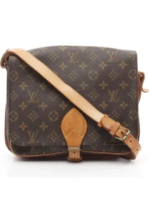 LOUIS VUITTON Pre-owned, Kobieta, brązowy, ONE SIZE, Skóra, Pre-owned płócienne torby Louis Vuitton