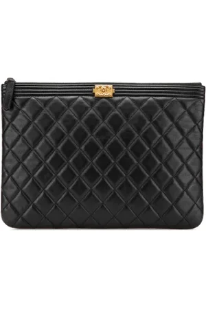 CHANEL Pre-owned, Kobieta, Czarny, ONE SIZE, Skóra, Pre-owned Leather clutches