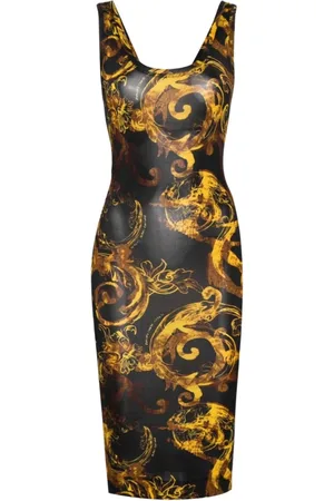 VERSACE Sukienki, Kobieta, Czarny, S, Sukienki