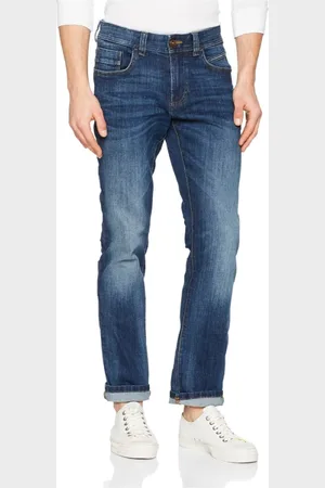 Camel Active Jeansy, Mężczyzna, Niebieski, W34, Straight Leg Jeansy