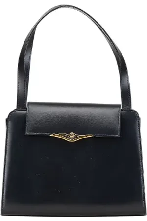 Cartier Pre-owned, Kobieta, Czarny, ONE SIZE, Skóra, Pre-owned Skórzane torebki