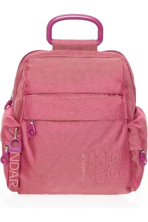 Mandarina Duck Torebki, unisex, Różowy, ONE SIZE, Uniwersalny Mały Plecak z Efektem Połysku