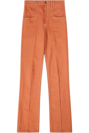 Isabel Marant Spodnie, Kobieta, brązowy, S, Eleganckie Spodnie dla Kobiet