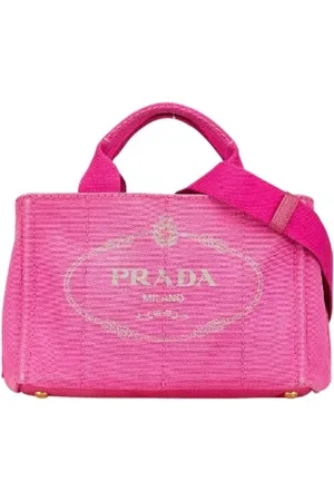 Prada Pre-owned, Kobieta, Różowy, ONE SIZE, Pre-owned Canvas prada-bags