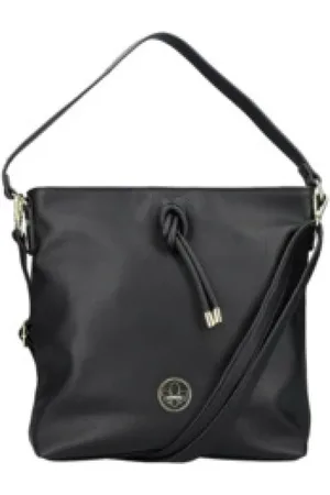 Rieker Torebki, Kobieta, Czarny, ONE SIZE, Czarna torba hobo dla kobiet