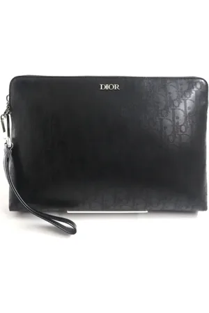 Dior Pre-owned, Mężczyzna, Czarny, ONE SIZE, Skóra, Pre-owned Leather dior-bags