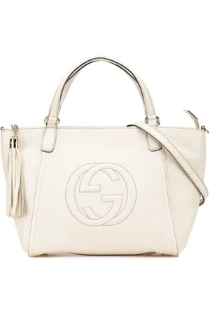 Gucci Pre-owned, Kobieta, Biały, ONE SIZE, Skóra, Pre-owned Leather gucci-bags