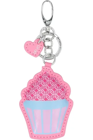 Liu Jo Akcesoria, Kobieta, Różowy, ONE SIZE, Caliwen Cupcake Breloczek z Charmem