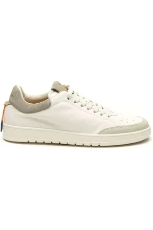 Barracuda Buty, Mężczyzna, Beżowy, 41 EU, Białe Skórzane Sneakersy Stylowy Model