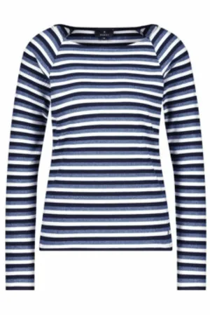 monari Swetry, Kobieta, Niebieski, S, Stylowy Sweter Pullover