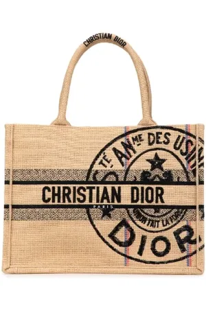 Dior Pre-owned, Kobieta, Beżowy, ONE SIZE, Pre-owned Fabric totes