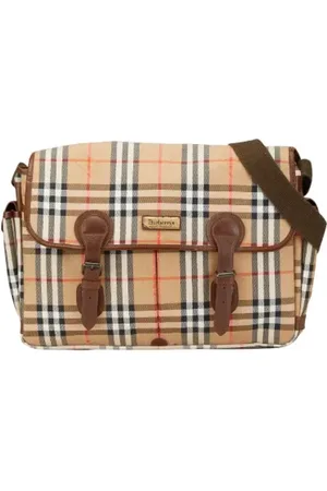 Burberry Pre-owned, Kobieta, brązowy, ONE SIZE, Skóra, Pre-owned Canvas crossbody-bags