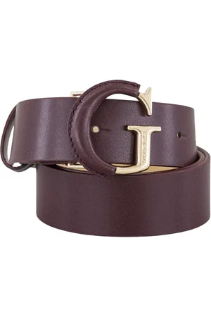 Guess Akcesoria, unisex, brązowy, S, Pasek z logo - Róże grawerowane
