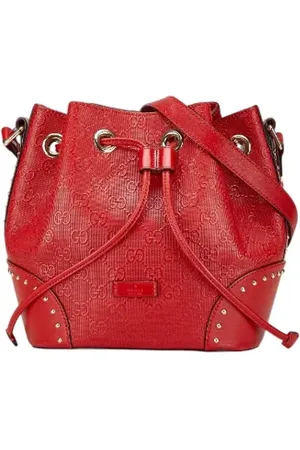 Gucci Pre-owned, Kobieta, Czerwony, ONE SIZE, Skóra, Pre-owned Leather crossbody-bags