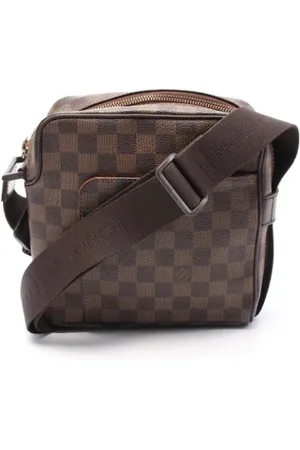 LOUIS VUITTON Pre-owned, Kobieta, brązowy, ONE SIZE, Skóra, Pre-owned płócienne torby Louis Vuitton