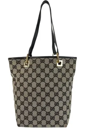 Gucci Pre-owned, Kobieta, Szary, ONE SIZE, Pre-owned Canvas gucci-bags