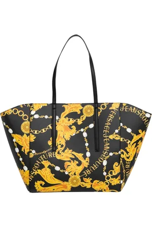 VERSACE Torebki, Kobieta, Wielobarwność, ONE SIZE, Abstrakcyjna Wielokolorowa Torba Chain Couture