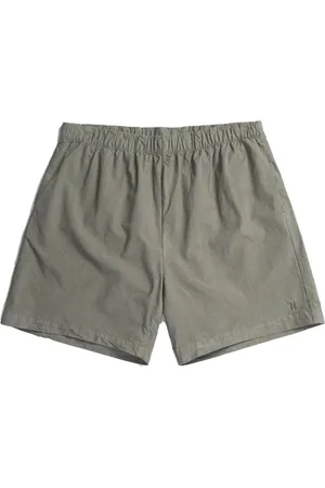 Norse projects Szorty, Mężczyzna, Zielony, L, Khaki Bawełniane Spodenki z Elastycznym Pasem