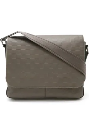 LOUIS VUITTON Pre-owned, Kobieta, Szary, ONE SIZE, Skóra, Pre-owned Leather crossbody-bags