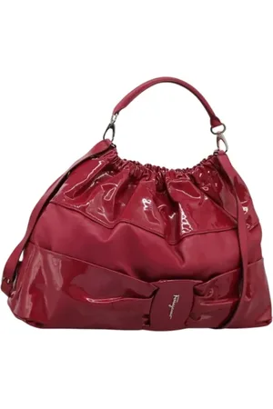 Salvatore Ferragamo Pre-owned, Kobieta, Różowy, ONE SIZE, Skóra, Pre-owned Skórzane torebki