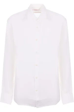 MC2 SAINT BARTH Koszule, Mężczyzna, Biały, 2XL, Koszulka lniana