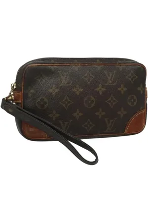 LOUIS VUITTON Pre-owned, Kobieta, brązowy, ONE SIZE, Skóra, Pre-owned Canvas clutches