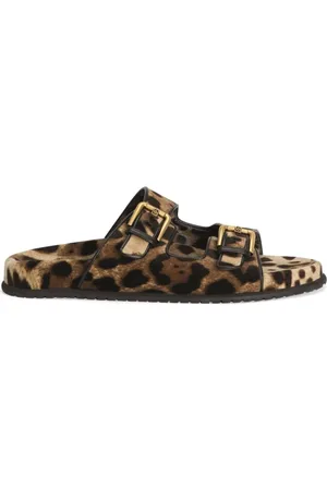 Dolce & Gabbana Buty, Kobieta, brązowy, 39 1/2 EU, Brązowe Sandały dla Kobiet