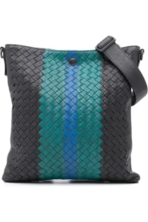 Bottega Veneta Pre-owned, Kobieta, Szary, ONE SIZE, Skóra, Pre-owned Leather crossbody-bags