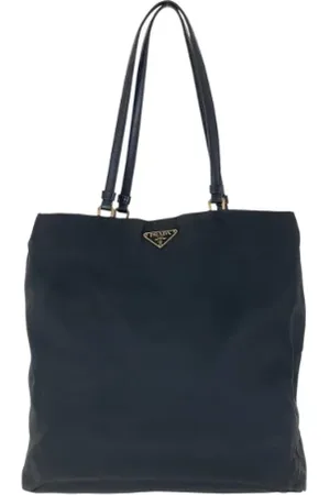 Prada Pre-owned, Kobieta, Czarny, ONE SIZE, Skóra, Pre-owned Canvas prada-bags