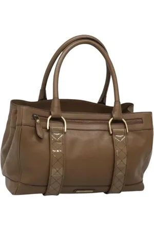 Burberry Pre-owned, Kobieta, brązowy, ONE SIZE, Skóra, Pre-owned Skórzane torebki