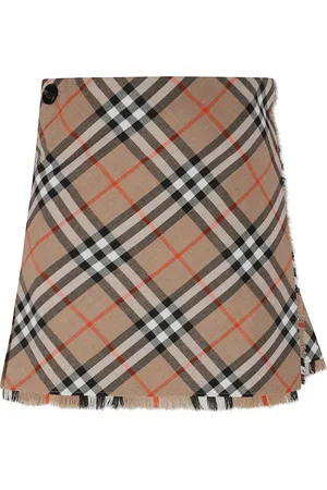 Burberry Spódnice, Kobieta, brązowy, 2XS, Casual Spódnice dla Kobiet