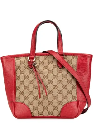 Gucci Pre-owned, Kobieta, Beżowy, ONE SIZE, Skóra, Pre-owned Canvas gucci-bags