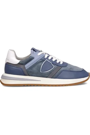 Philippe model Buty, Mężczyzna, Wielobarwność, 43 EU, Zamsz, Kosze Tropez 2.1 Mężczyźni, Niebieski Lotniczy