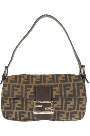 Fendi Pre-owned, Kobieta, brązowy, ONE SIZE, Skóra, Pre-owned Canvas fendi-bags