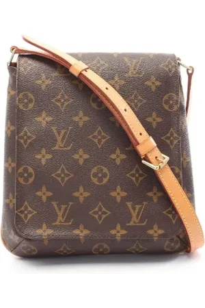 LOUIS VUITTON Pre-owned, Kobieta, brązowy, ONE SIZE, Skóra, Pre-owned płócienne torby Louis Vuitton