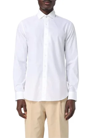 Michael Kors Koszule, Mężczyzna, Biały, M, Niebieska Casual Button-Up Koszula